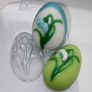 Яйцо-подснежник, пластиковая форма